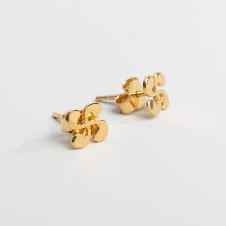 Boucles d'oreilles Croix Basque MM