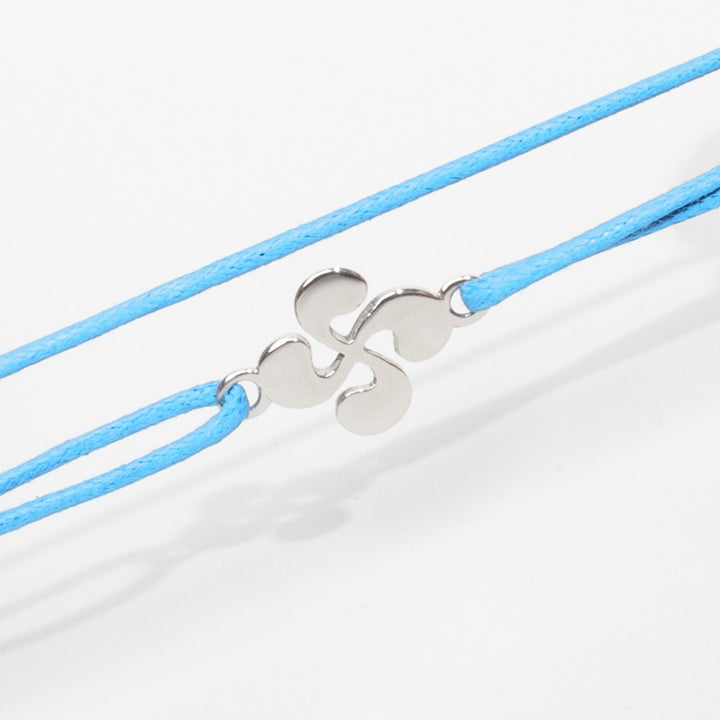 Bracelet Croix Basque Différents Coloris Disponibles