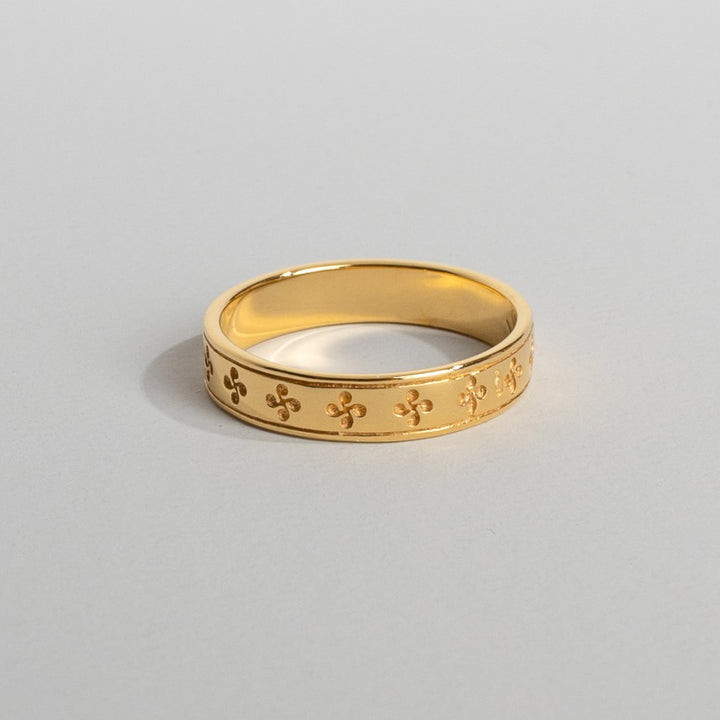 Bague Anneau Croix Basques PM Ahetze