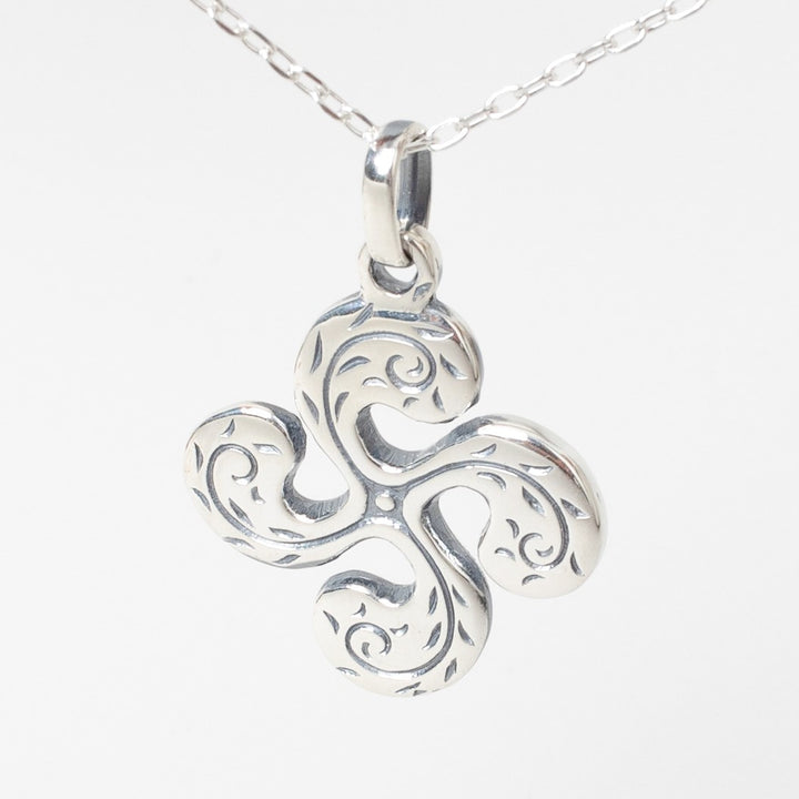 Pendentif Croix Basque Iraty GM