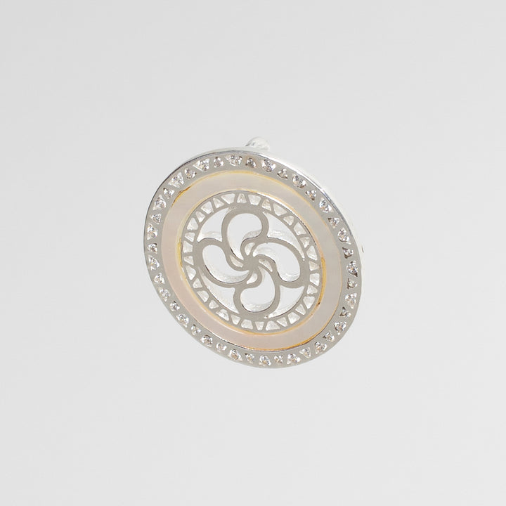Pendentif Nacre Cercle MM