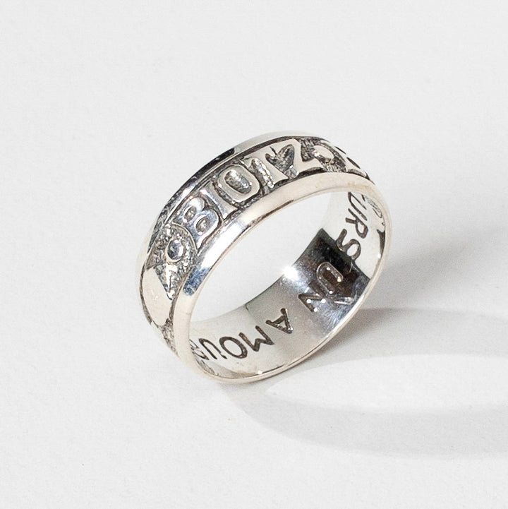 Bague "Biotz Bi Amodio Bat" Large