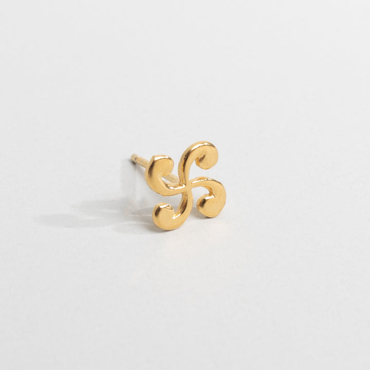 Boucles D'oreilles Croix Basque GM