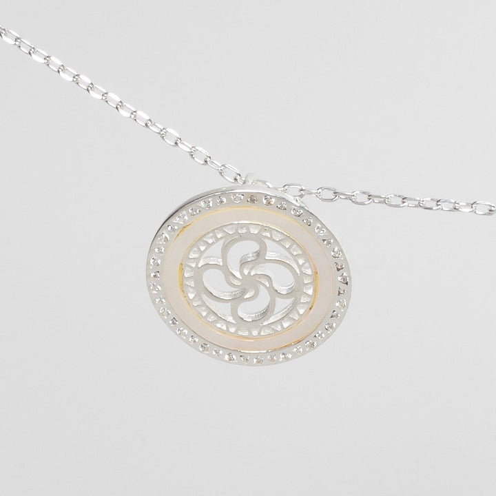 Pendentif Nacre Cercle MM