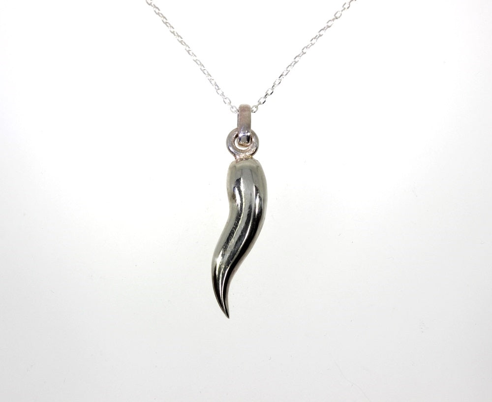Pendentif Piment d'Espelette argent GM