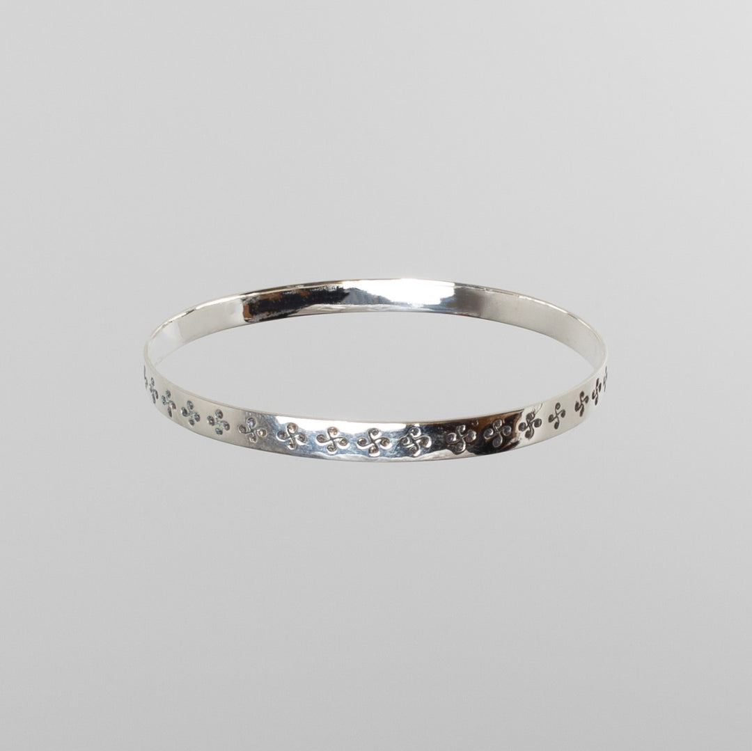 Bracelet Jonc Rigide Basque Relief