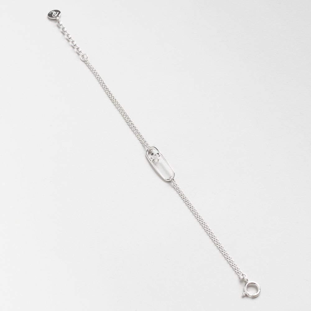 ORIGINAL BRACELET en argent (925) à breloques ORIGINAL BRACELET en argent (925) à breloques