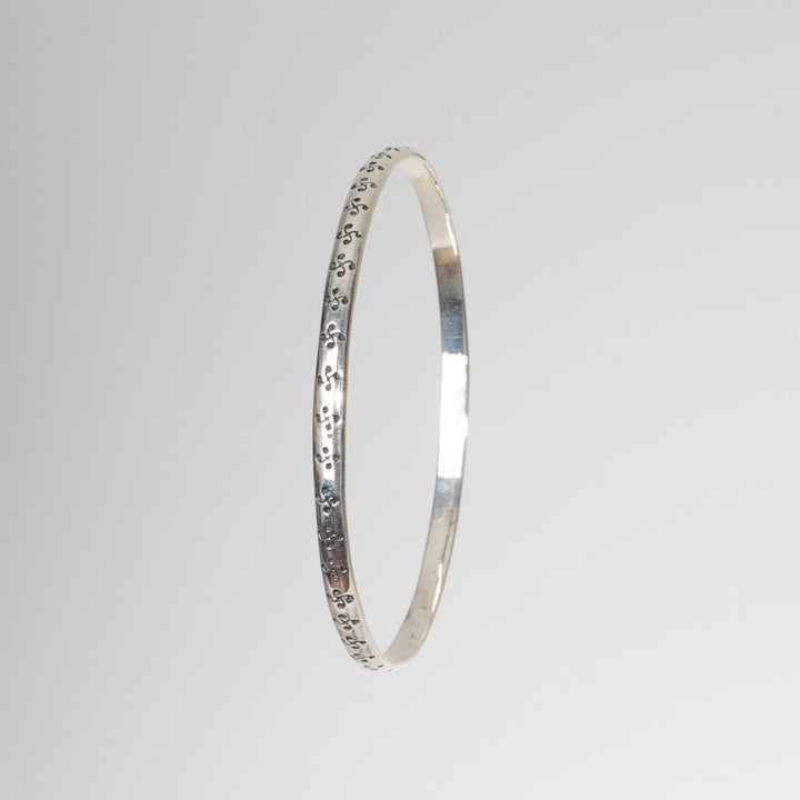 Bracelet jonc Croix Basque bombé