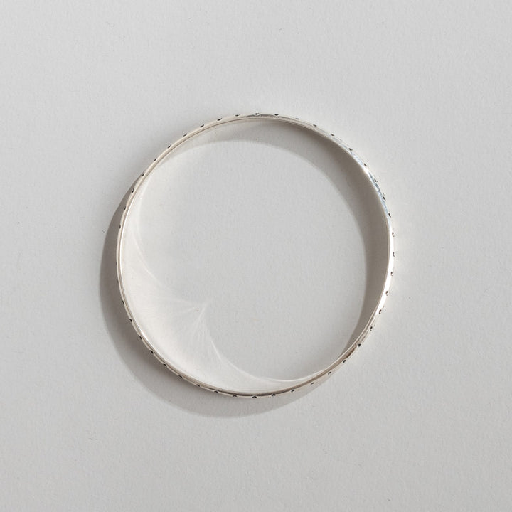 Bracelet jonc Croix Basque bombé