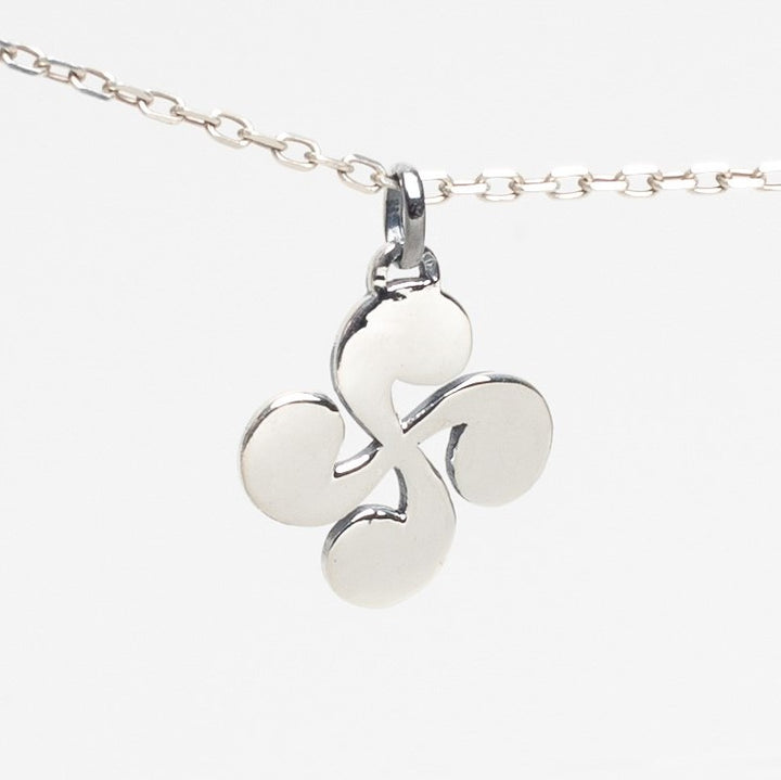 Pendentif Croix Basque Bakea