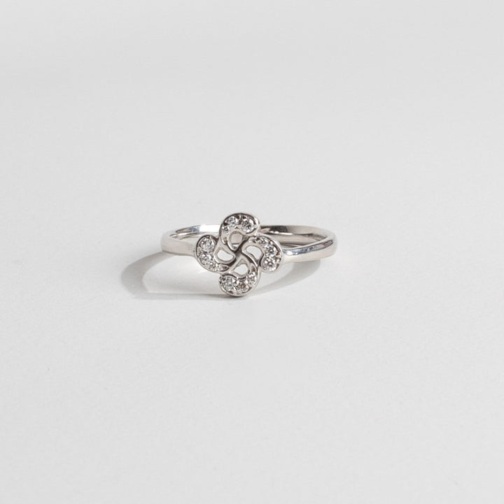 Bague croix Basque Oxyde