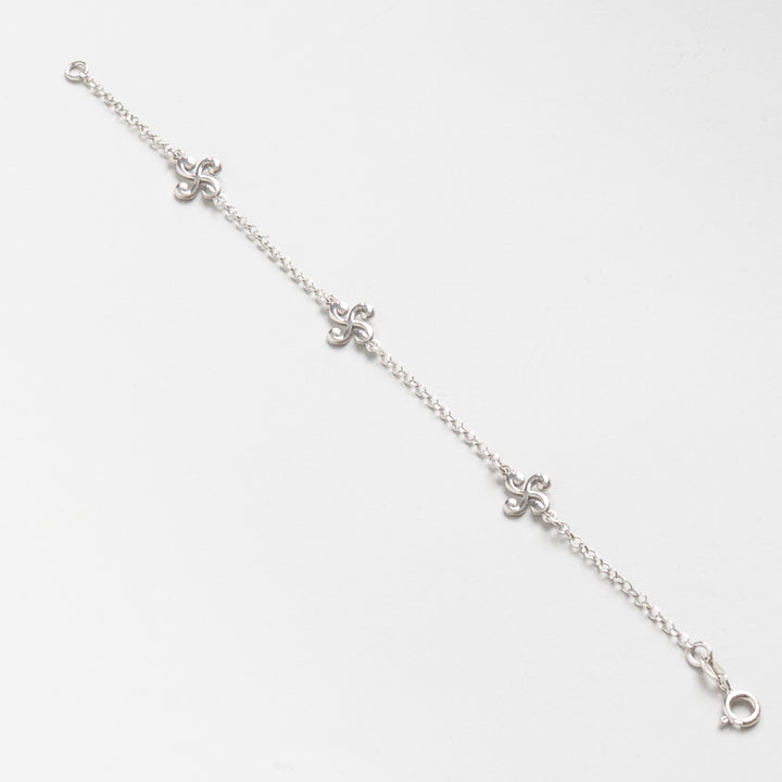 Bracelet 3 Croix Basques