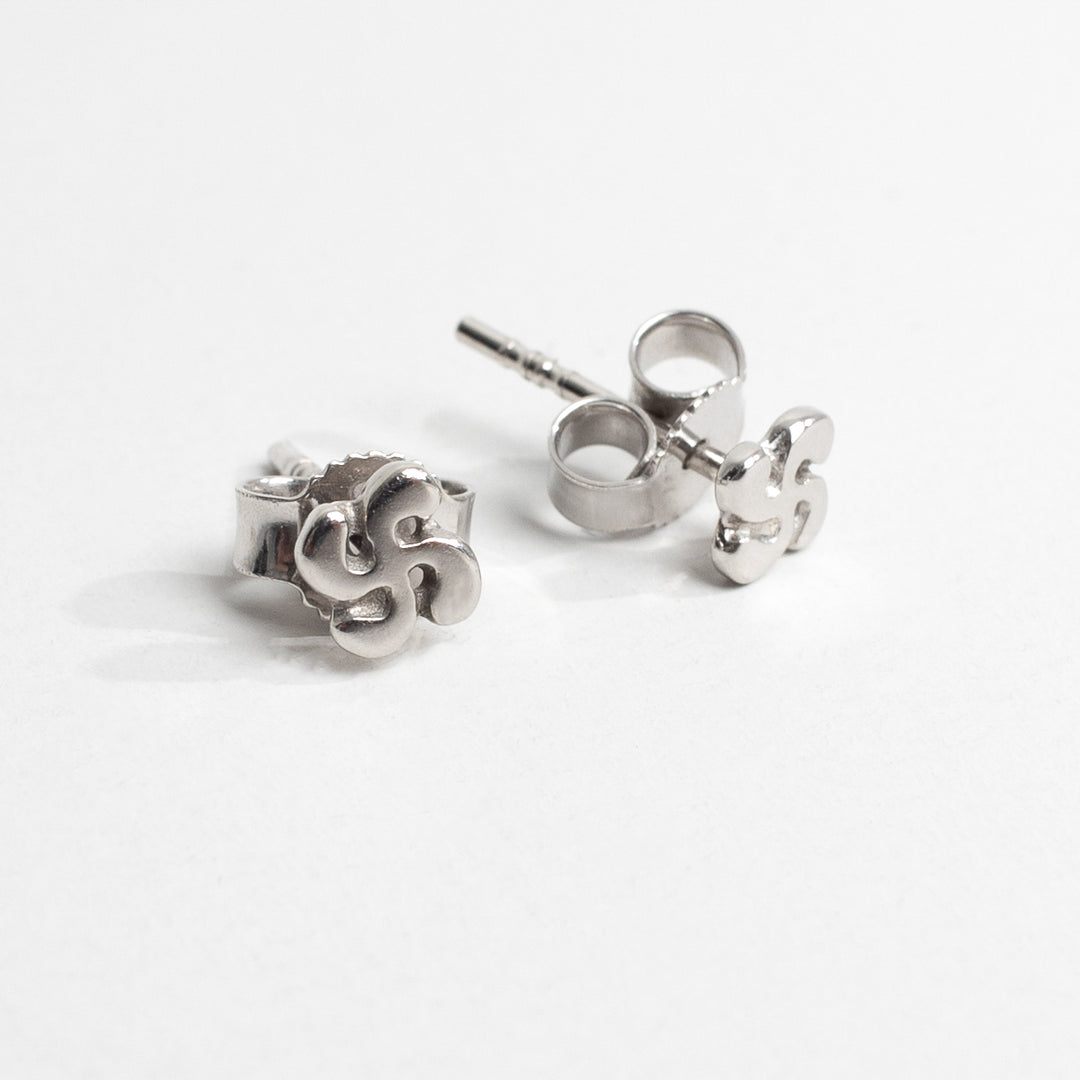 Boucles d'oreilles mini Croix Basques PM