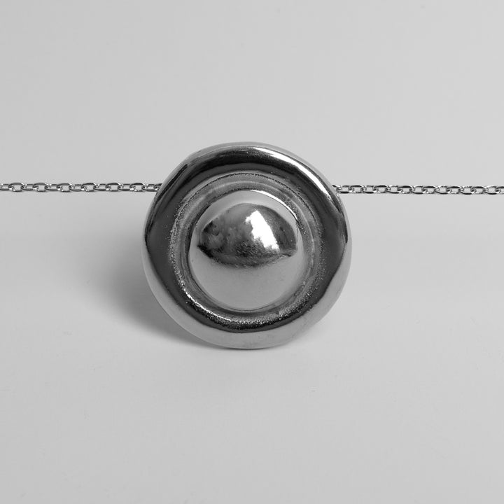 Collier Cible Spirale Croix Basque Cordon Noir