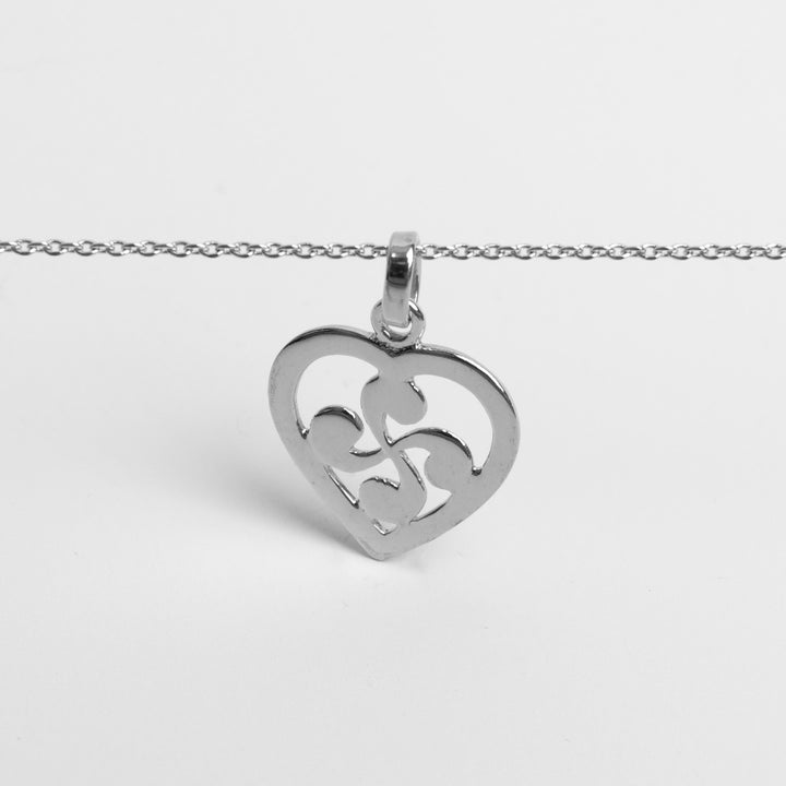 Pendentif Coeur Basque GM