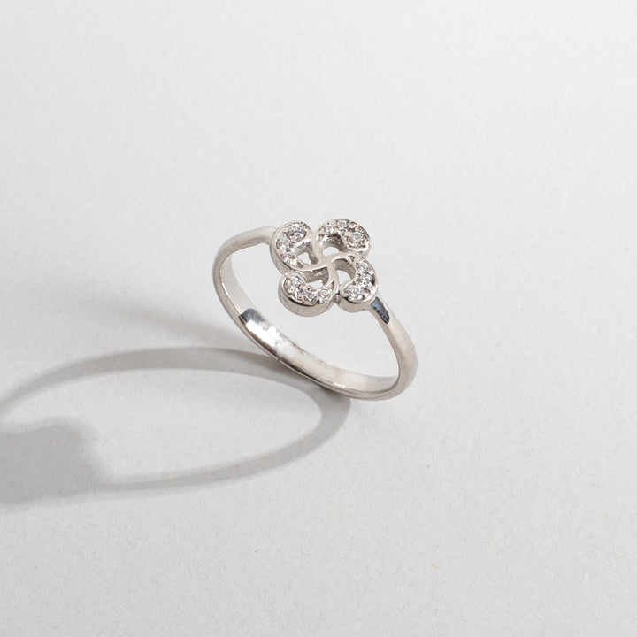 Bague croix Basque Oxyde